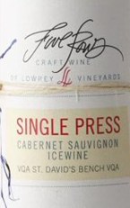 Five Rows Craft Wine of Lowrey Vineyards Cabernet Sauvignon Ice Wine 2009